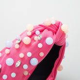 Fashion Candy Color Resin Beading Headband